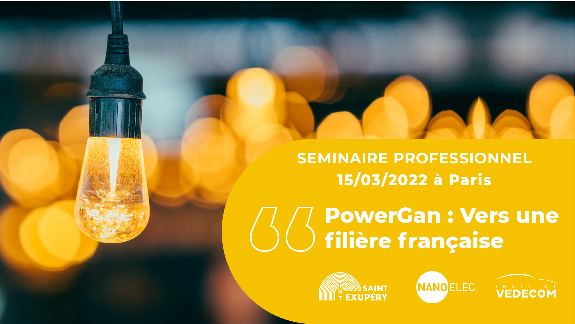 PowerGan : vers une filière française
