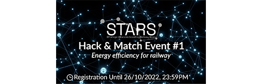 1st Hack & Match STARS Event – Energy efficiency for railway