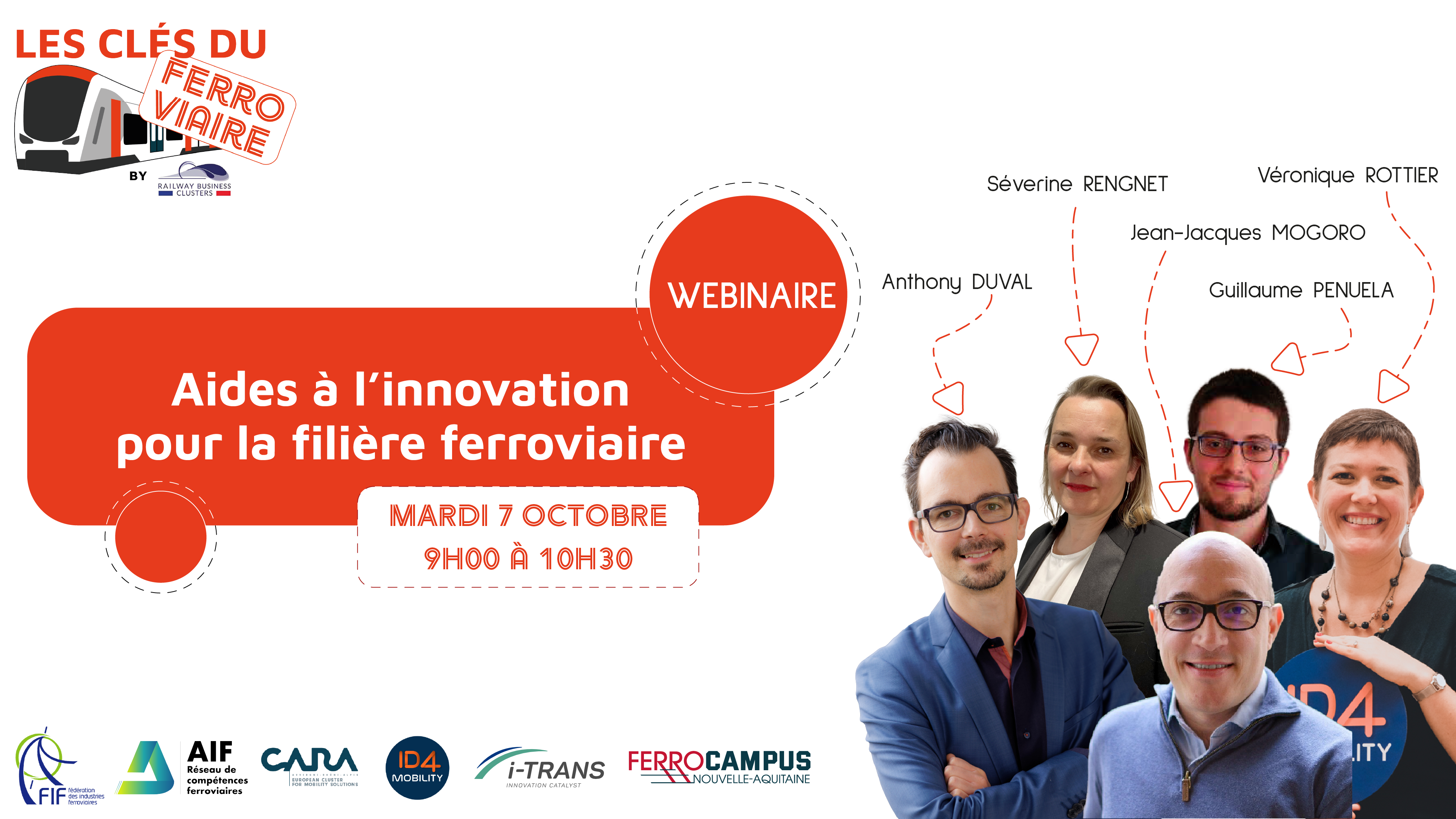 Webinaire : Aides à l’innovation pour la filière ferroviaire