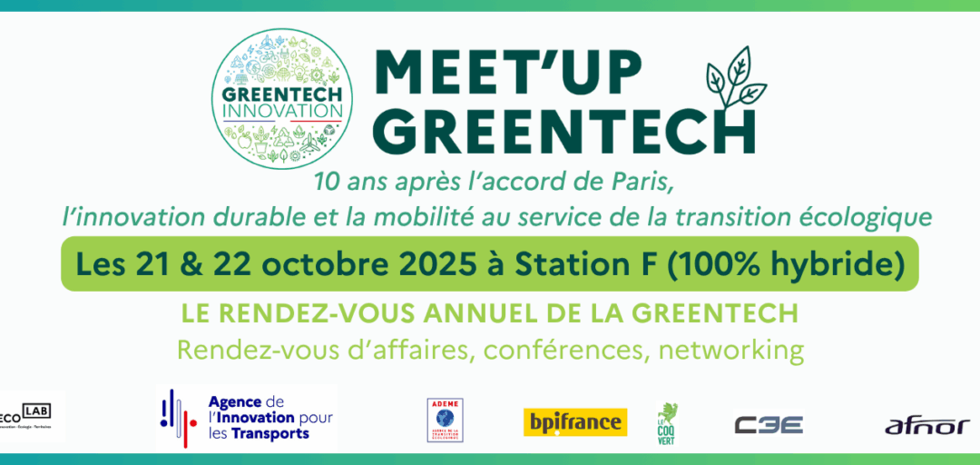 Meet’Up Greentech 2025