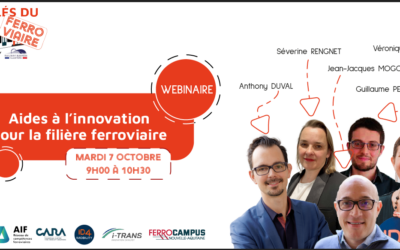 Webinaire – Les aides à l’innovation dans la filière ferroviaire