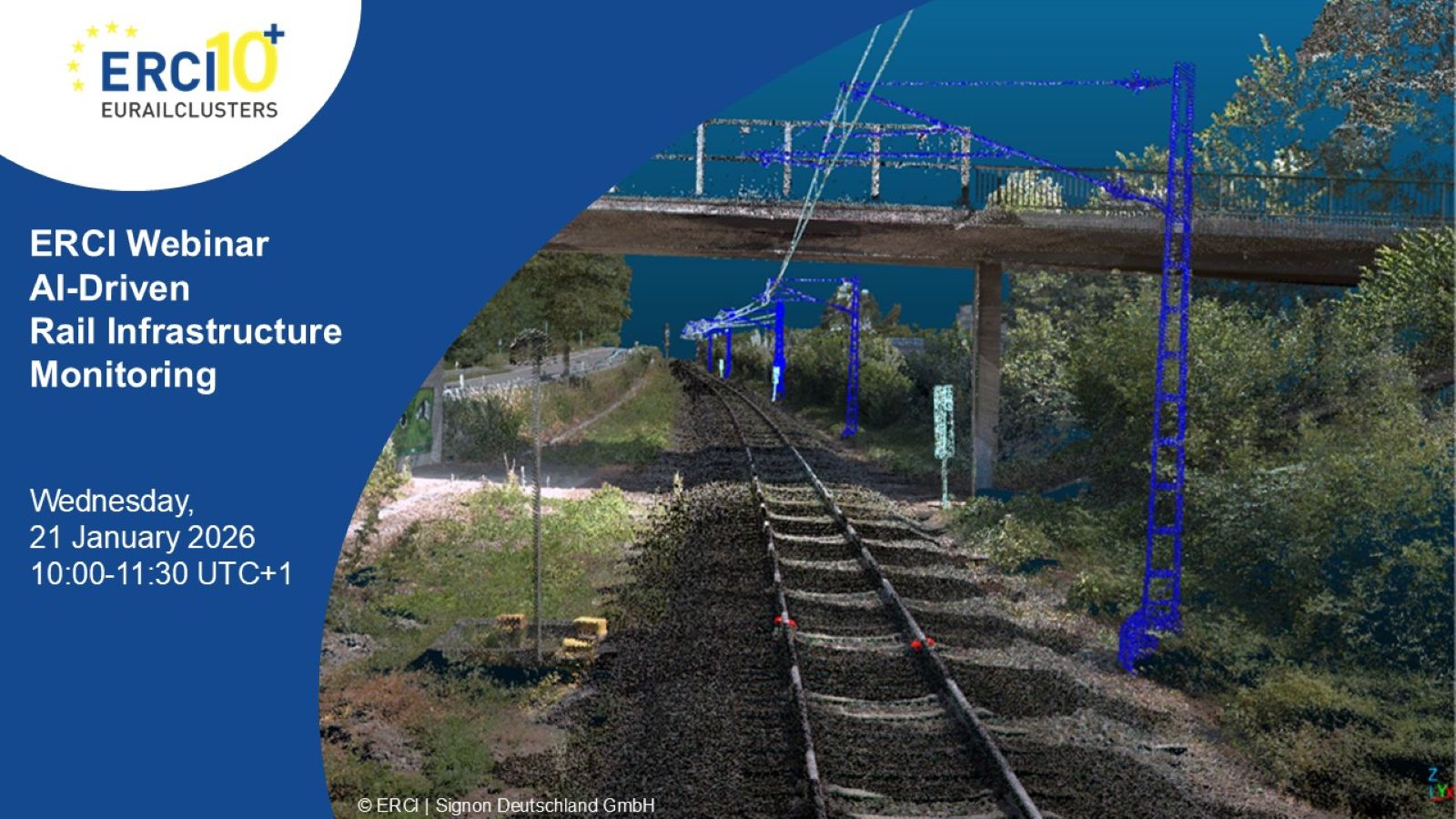 Webinaire ERCI : AI-Diven Rail Infrastructure Monitoring