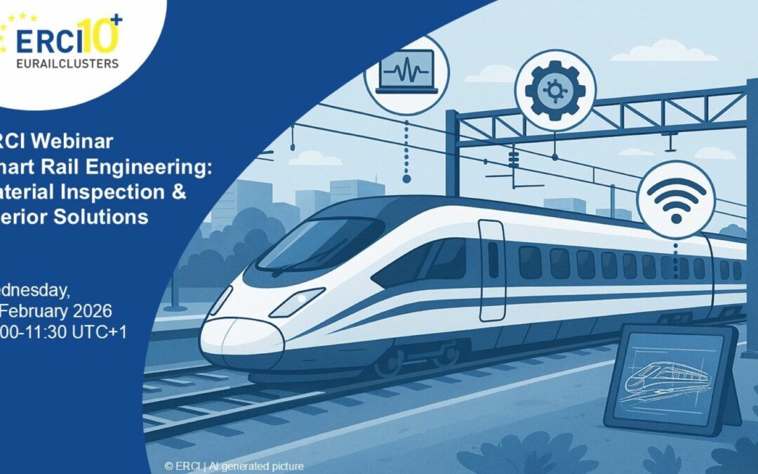 Webinaire ERCI : Ingénierie ferroviaire intelligente : Inspection des matériaux et solutions intérieures