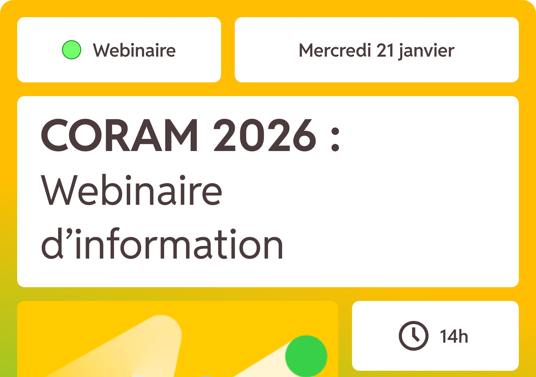 Webinaire CORAM 2026